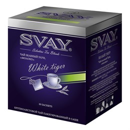{{photo.Alt || photo.Description || 'Чай SVAY Белый тигр, улун, саше 20*2г.'}}